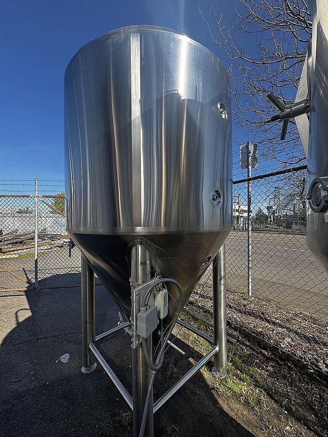 Used (2) Available - Used ABE 20 bbl Unitank Fermenters