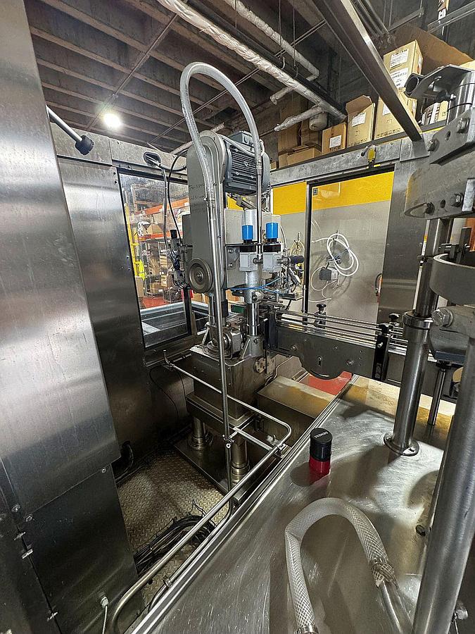 Used Comac 8/1 Can Filler/ Seamer