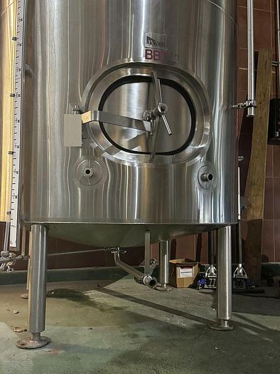 Used (1) Available - Used JV Northwest 35bbl / 1085 Gal Jacketed Brite Tank