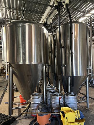 Used (1) Available - Used Premier Stainless 30 bbl Jacketed Fermenter