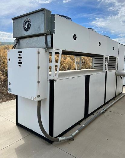 Used Used G&D 50 hp packaged glycol chiller