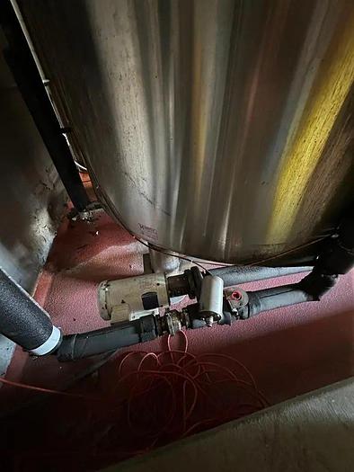 Used (1) Avalable - Used Marks Fabrication 120 bbl/ 3720 Gal glycol jacketed cold liquor (water) tank