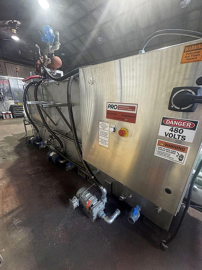 Used Used Pro Engineering Tunnel Pasteurizer