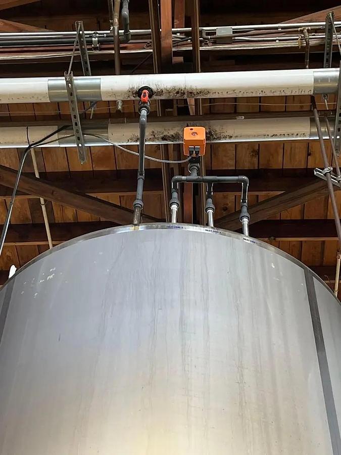 Used (2) Available - Used QTS Quality Tank Solutions 90 bbl / 2790 Gal Jacketed Conical Fermenter Tank