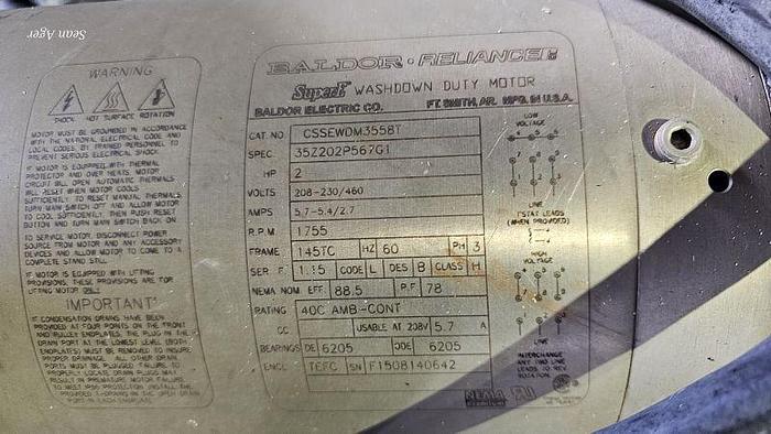 Used Fristam FKL50A Positive Displacement Pump