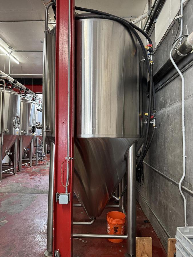 Used (4) Available - Used PBST Pacific Brew 30 bbl / 930Gal conical fermenters
