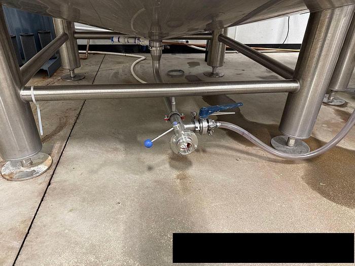 Used (2) Available - Used Craftkettle 60 bbl/ 1860 Gal jacketed brite tanks