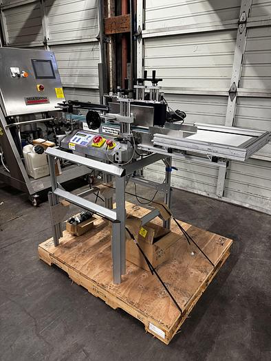 Used Used Pack Leader ElF50 pressure sensitive labeler