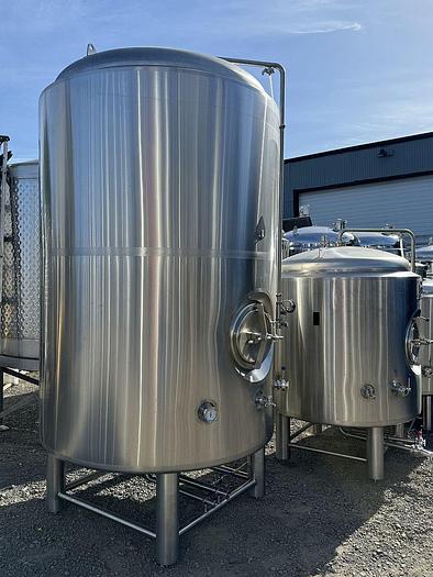 Used (1) Available - Used Deutsche Beverage 30 bbl Jacketed Brite Tank