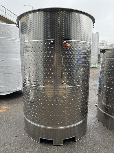 New Stock Letina 1070Gal/4050L Forkliftable Variable Capacity Jacketed Tank