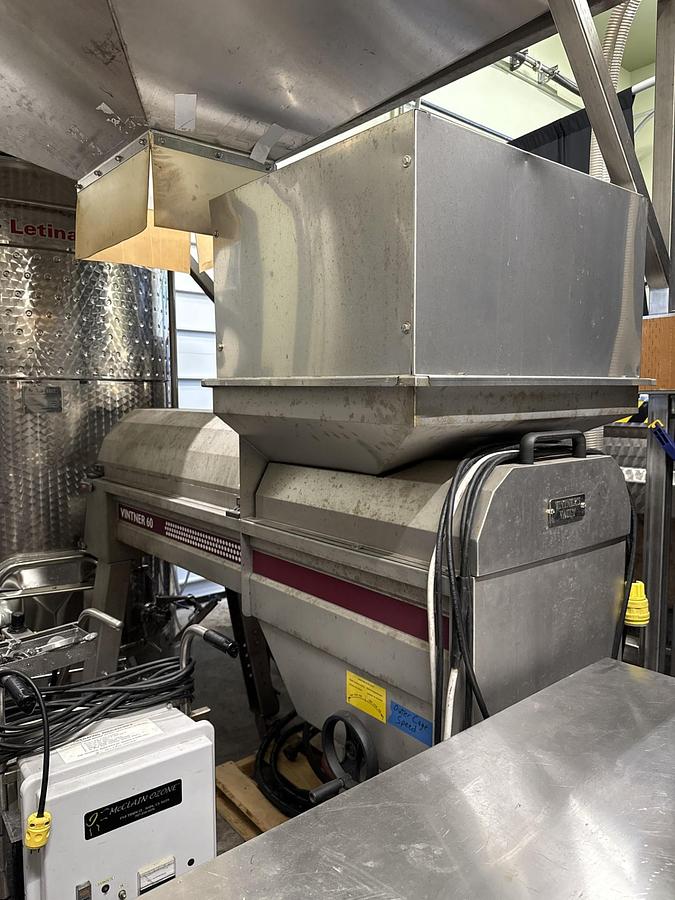 Used Used Vintner 60 destemmer crusher