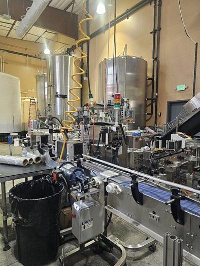 Used Used Wild Goose WG600 canning line