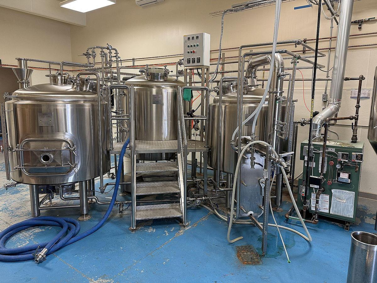 Used Used 5bbl Brewhouse with Cellar