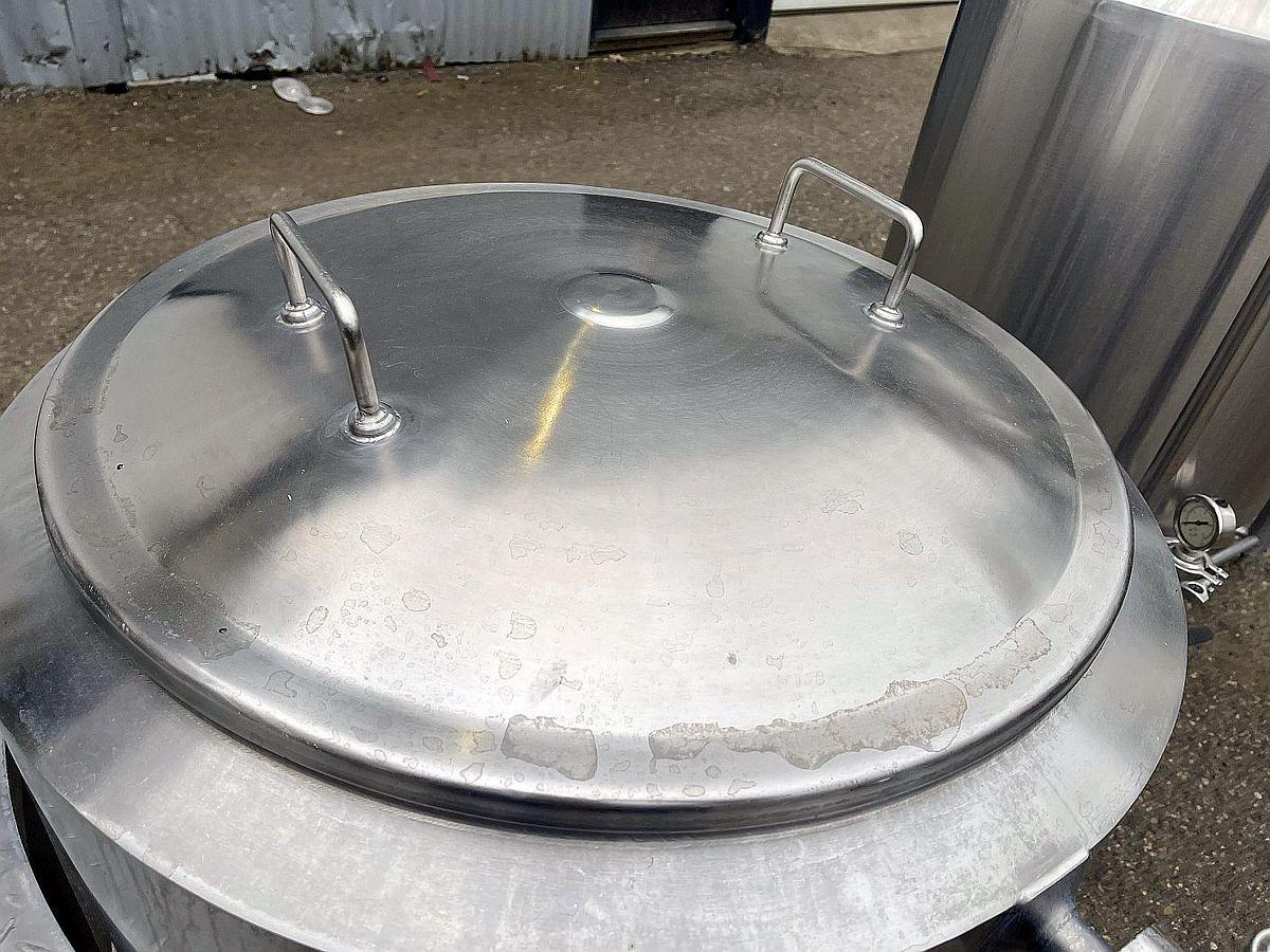 Used Used Premier Stainless 1 bbl Pilot brewhouse - steam heated