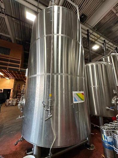 Used Used Marks Fabrication 120bbl / 3720 Gallon jacketed brite tank