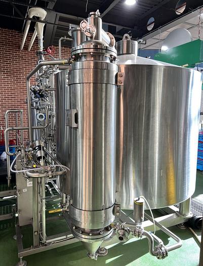 Used Used Lehui 15 bbl skid mounted steam brewhouse