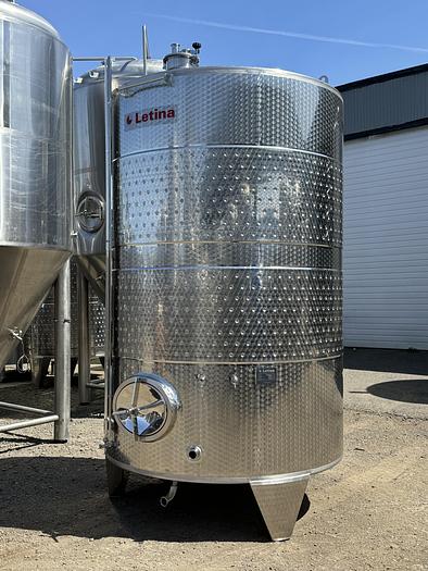 New Stock Letina 1635Gal/6200L Closed Top Jacketed Storage Tank