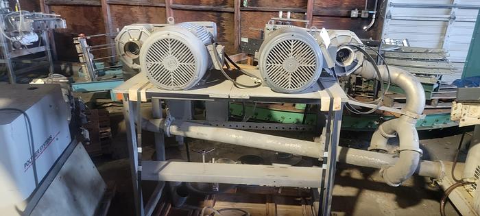Used Paxton dual pump air knife