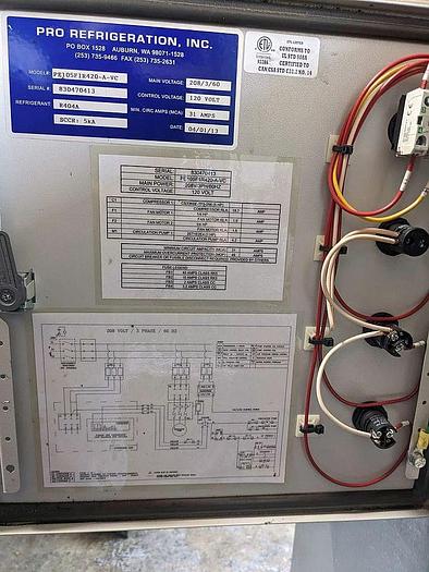 Used Used PRO Refrigeration 5hp glycol chiller