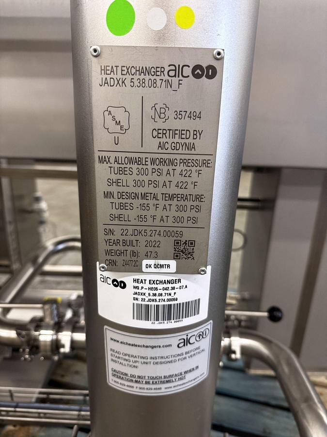 Used (1) Available - Jenrey Ltd. Craft Can Pasteurizer