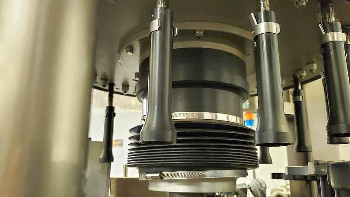 Used Used Sacmi Kube K20 rotary modular pressure sensitive labeler