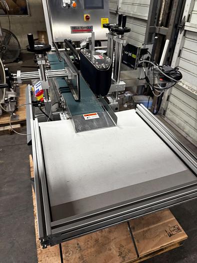 Used Used Pack Leader ElF50 pressure sensitive labeler