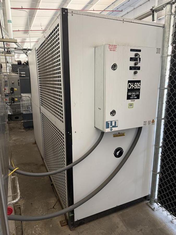 Used Used G&D model 27H glycol chiller