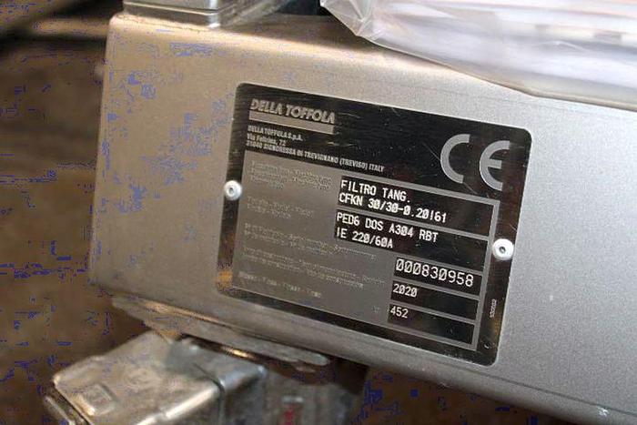 Used Used Della Toffola CFKN 30 cross flow filter - New 2020