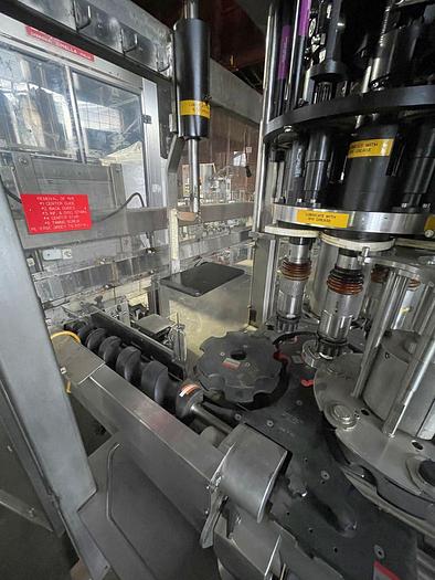 Used Zalkin 6-head rotary Plastic Capper