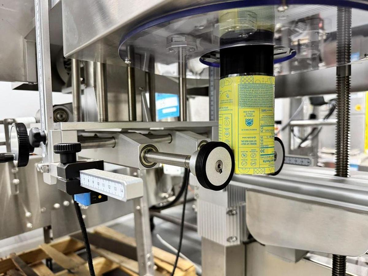 Used Pack Leader Shrink Sleeve labeling machine - model SL10, 2021