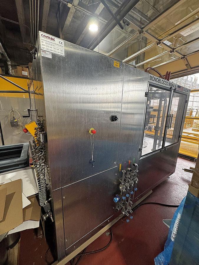 Used Comac 8/1 Can Filler/ Seamer