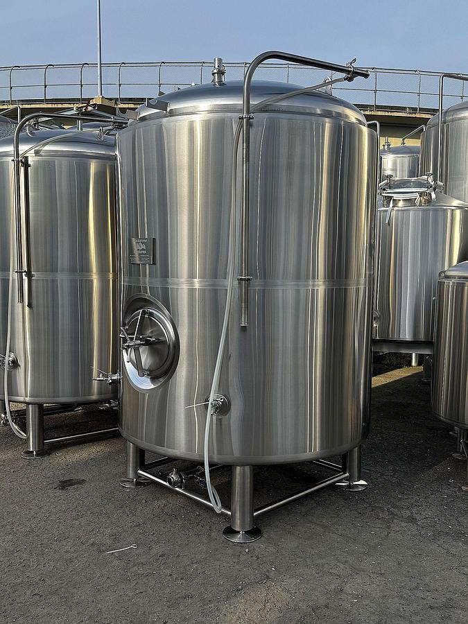 Used Update (3) Available - BSV Blackstone 30 bbl 930Gal jacketed brite tanks
