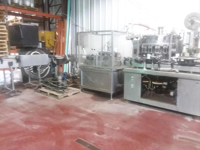 Used GAI / CIMEC 12/16/1 counterpressure bottling line for beer/ cider / RTD Cocktails