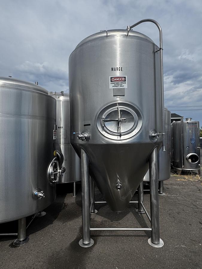 Used Used BSV Blackstone 30 bbl / 930 Gallon Conical Unitank Fermenter