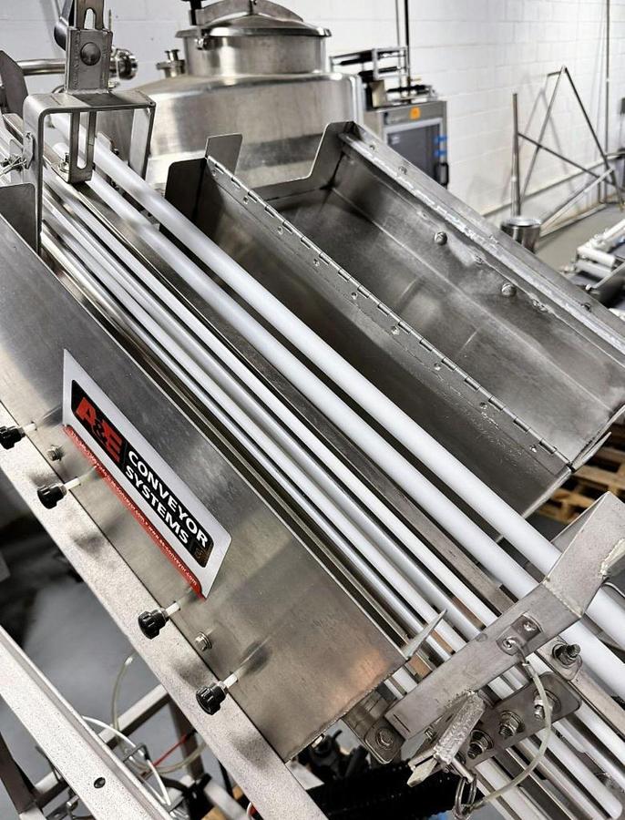 Used A&E Conveyor Systems Pur-Rinse air rinser