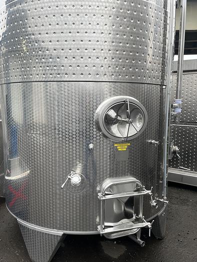 Used (5) Available - Used Letina 15,800L/ 4175 Gal VC Jacketed Fermenters