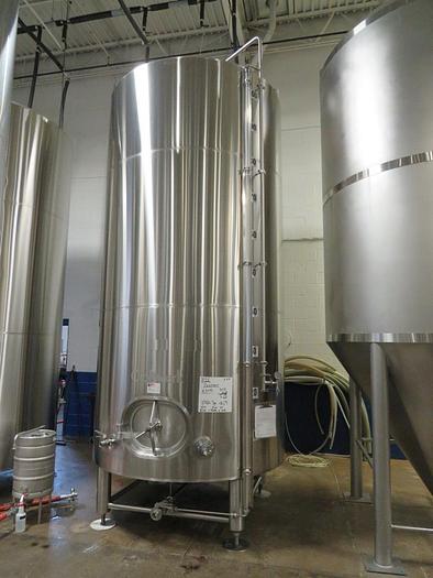 Used (2) Available - Craftwerk 100 bbl Jacketed Brite Tanks