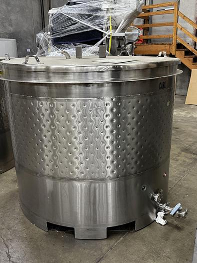 Used Used JV Northwest 1000 Gallon Open Top Jacketed tank