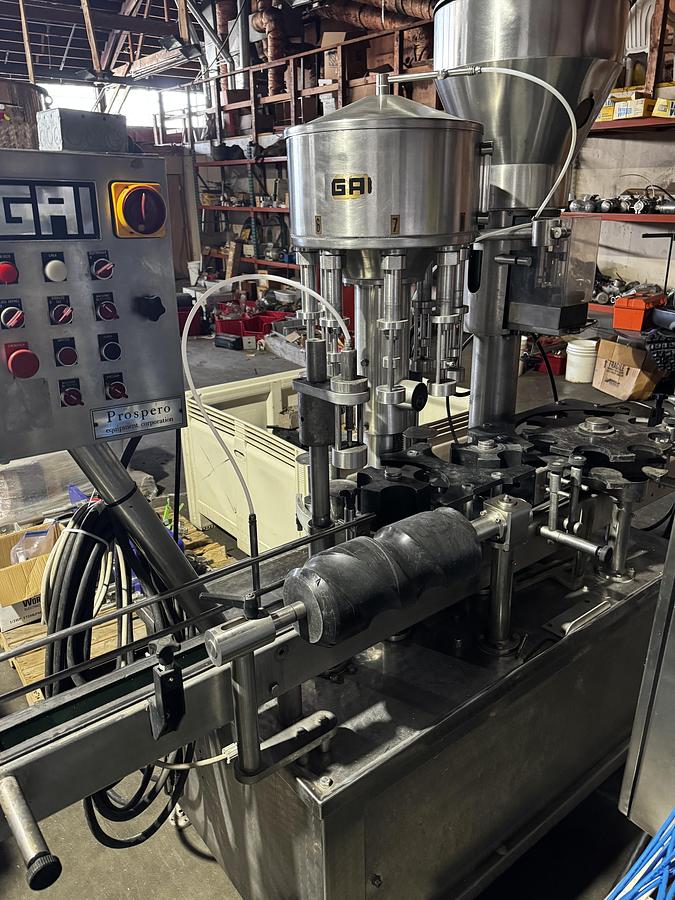 Used Used GAI 8/1 Monoblock Filler Corker