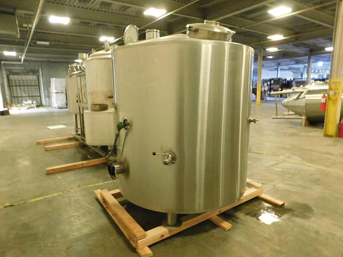 Used Used 10 bbl direct fired Hot Liquor Tank - 