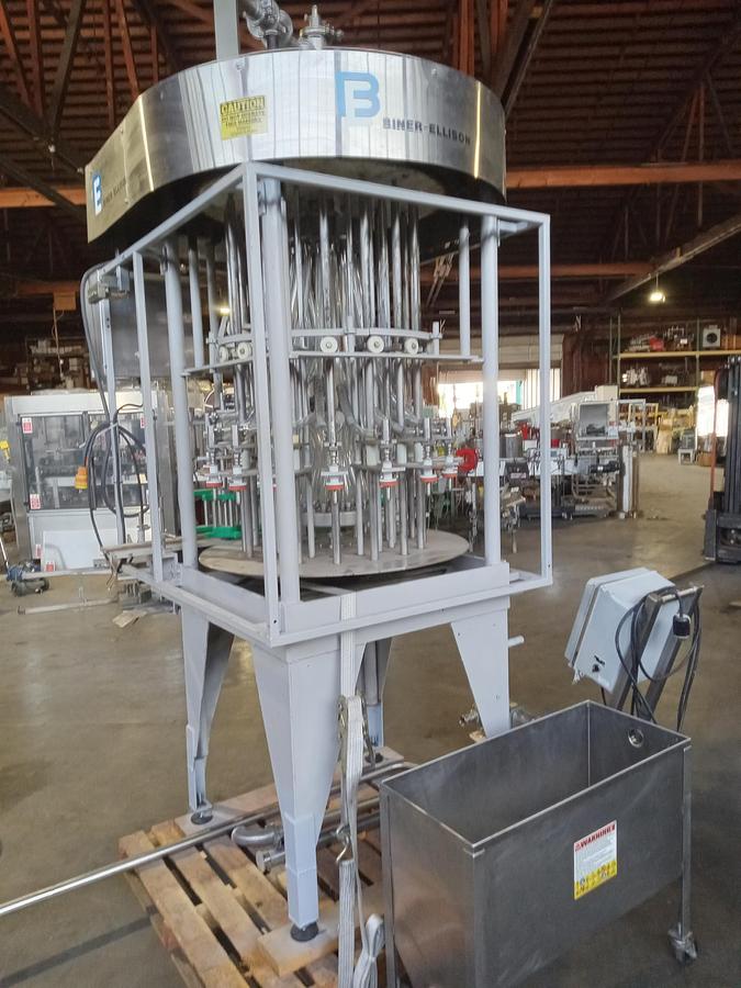 Used Biner-Ellison rotary filler TD-36-16