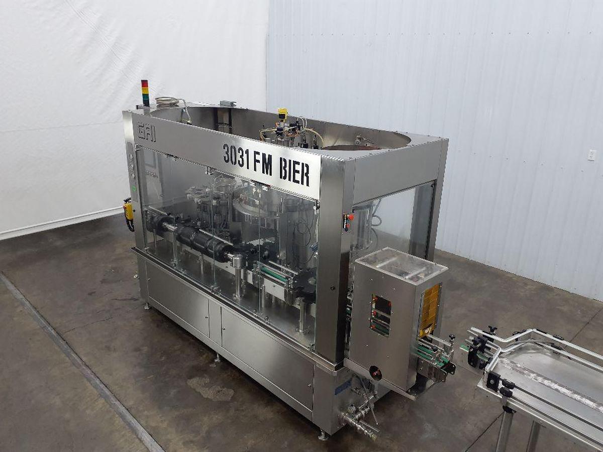 Used Used GAI 3031 FM Bier Monoblock Rinser/Filler/Capper