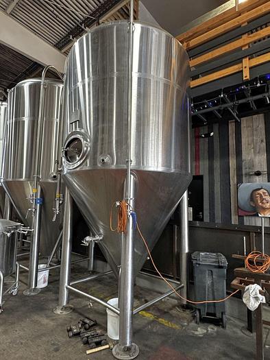 Used (2) Available - Used Pacific Brewery 60 bbl Fermenters