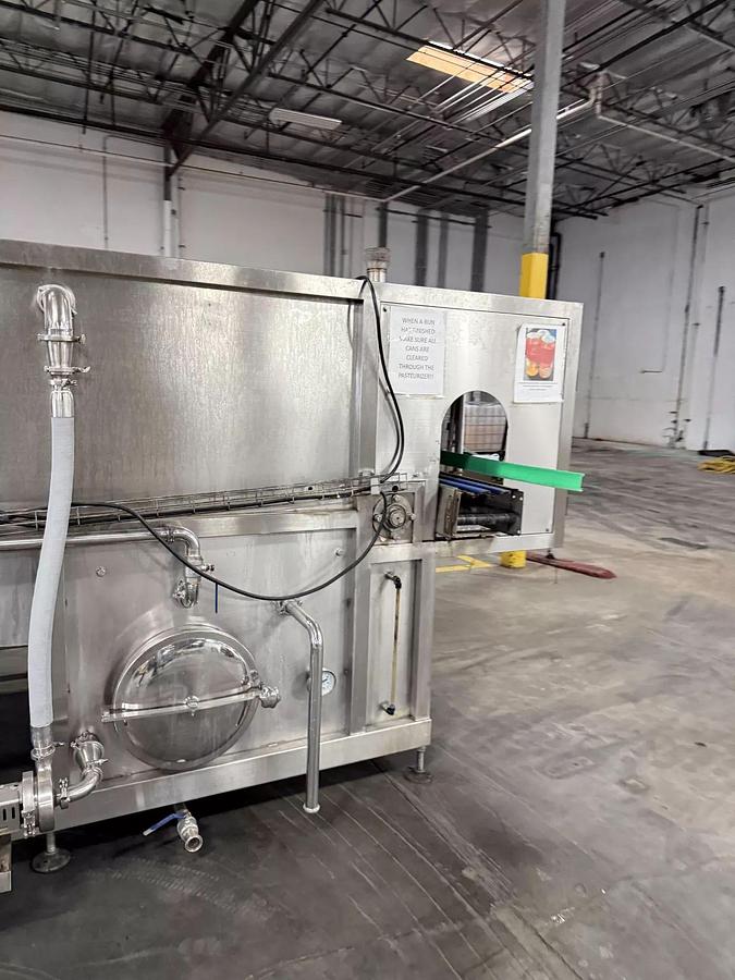 Used Multi Zone Tunnel Pasteurizer