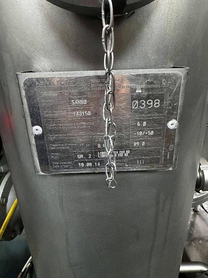 Used Used Della Toffola CFKN85 Cross Flow Filter