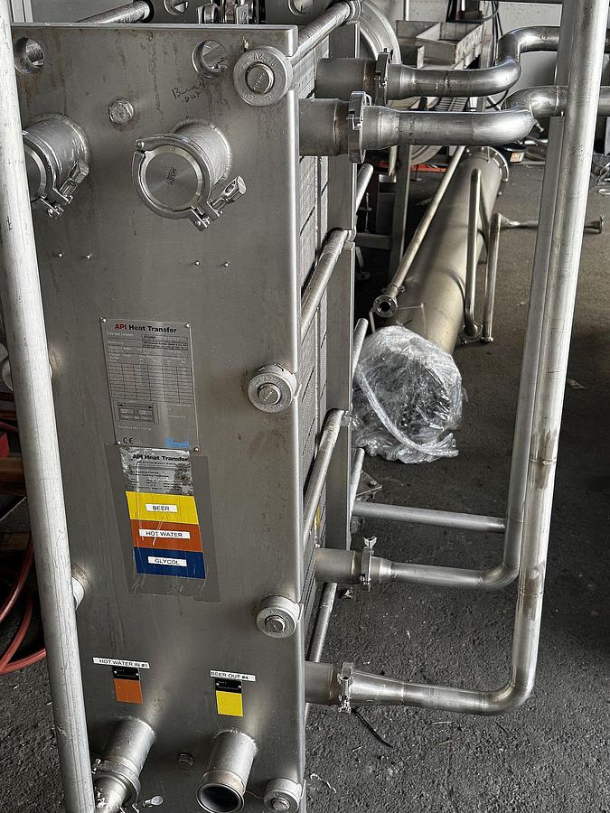 Used 2019 COROSYS FPS/HWD 45 HOT WATER DEAERATION & FLASH PASTRURIZATION SYSTEM