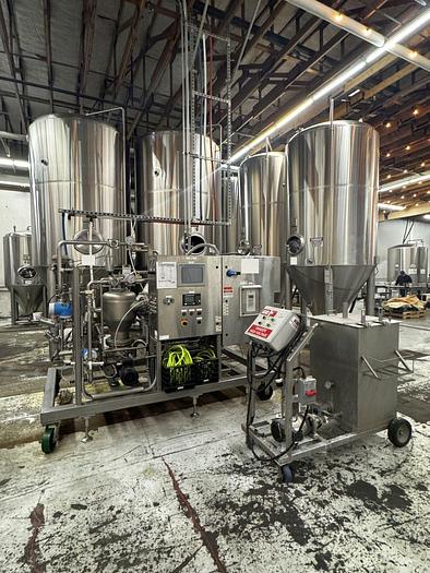 Used Used IDD single tank mobile CIP Skid