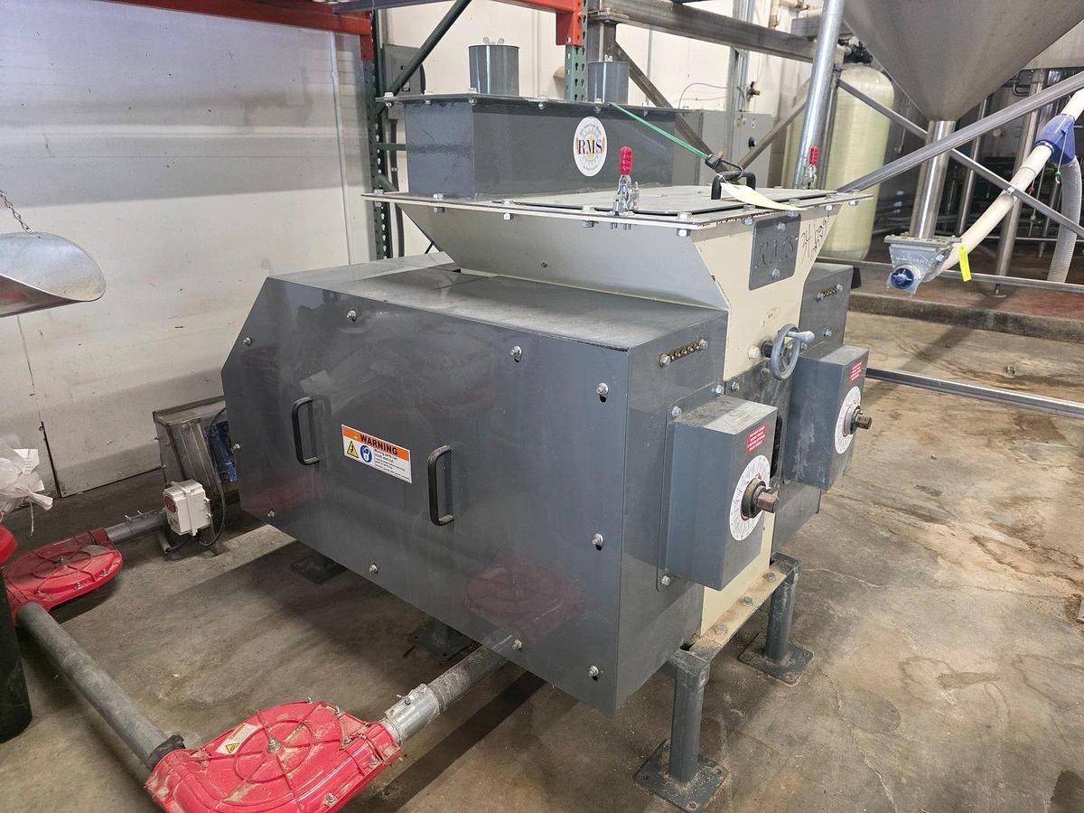 Used Used RMS 2 roll malt mill