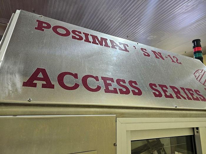 Used 2001 Posimat N12 Rotary Bottle Unscrambler