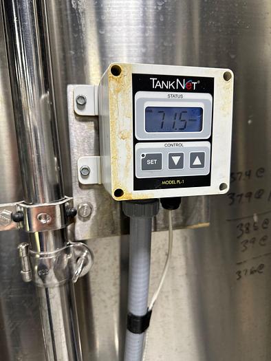 Used (2) Available - Prospero 120 bbl Jacketed Brite Tank